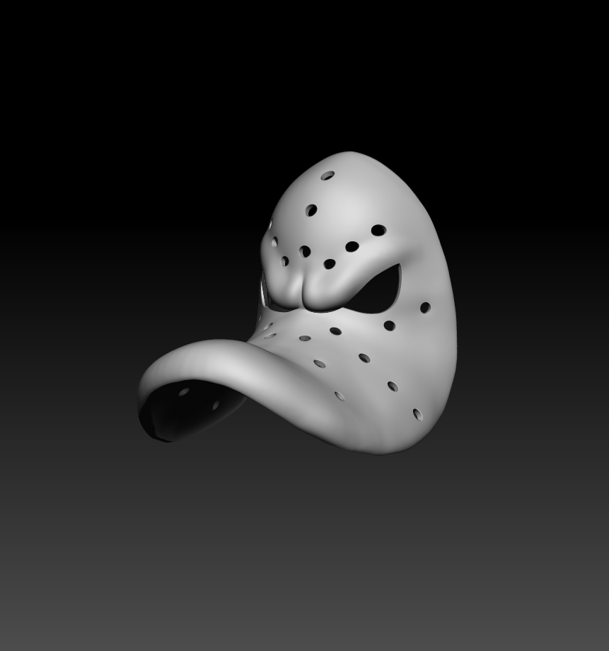 Файл STL Migthy Ducks Mask super patos hockey・3D модель для печати